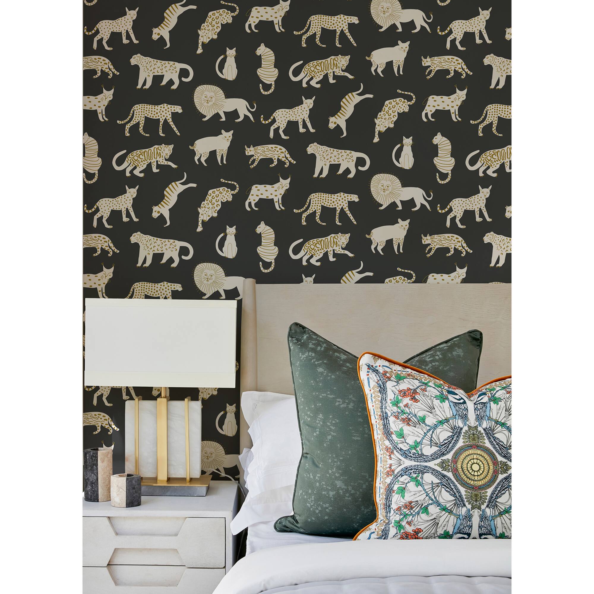 NuWallpaper Leah Duncan Kitty Kitty Peel & Stick Wallpaper